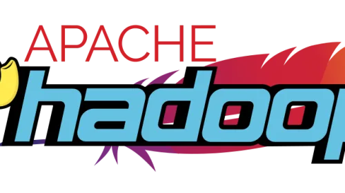 Logotipo oficial de Apache Hadoop, plataforma de procesamiento distribuido de datos masivos