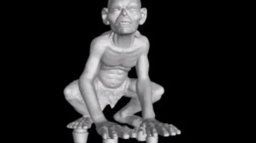 Pieza plástica compleja fabricada mediante impresión 3D por deposición fundida (FDM)