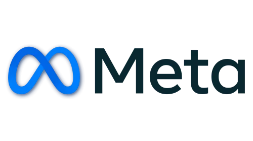 Logotipo oficial de Meta, empresa que desarrolló el modelo de visión DINOv2