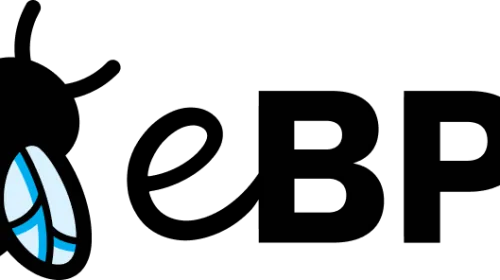 Logotipo oficial de eBPF (Extended Berkeley Packet Filter), tecnología de monitorización del kernel Linux