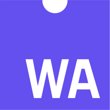 Logotipo oficial de WebAssembly, formato binario portable para ejecución en navegador y fuera de él