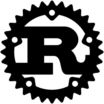 Logotipo del lenguaje de programación Rust, que ya forma parte del kernel de Linux desde la versión 6.1