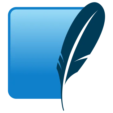 Logotipo oficial de SQLite, la base de datos embedded de referencia para OLTP local