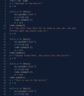 Fragmento de código Python mostrando patrones de programación estructurada, representando la generación de salidas tipadas en modelos de lenguaje