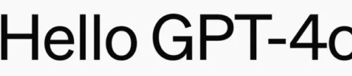 Wordmark oficial de GPT-4o de OpenAI, el modelo multimodal nativo —voz, visión y texto integrados— cuya propuesta analiza el artículo