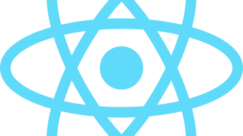 Icono oficial de React, el framework JavaScript sobre el que Remix v2 construye su apuesta por web standards, progressive enhancement y nested routes
