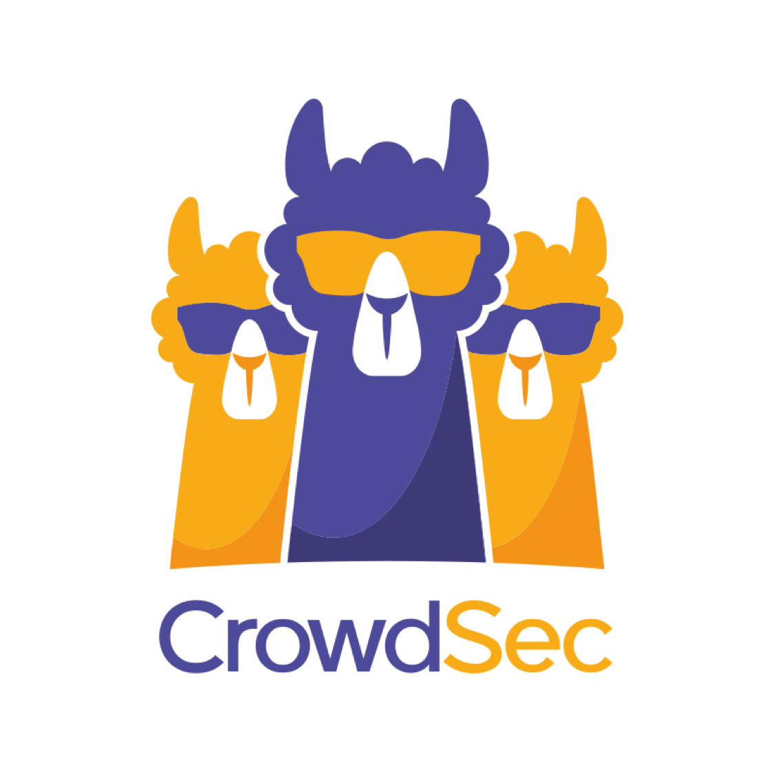 Logotipo oficial de CrowdSec, la herramienta WAF comunitaria cuya instalación con Traefik detalla el artículo