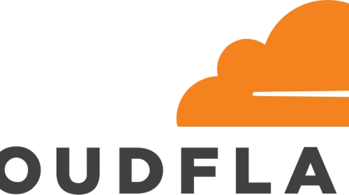 Logotipo oficial de Cloudflare, proveedor cuya plataforma Workers, KV, D1, R2 y Durable Objects analiza el artículo como stack edge