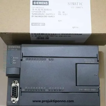 Controlador lógico programable Siemens S7-200, el tipo de hardware de control industrial con el que convive el edge computing en planta