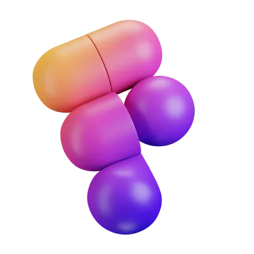 Icono tridimensional con gradiente de los colores de Figma, la herramienta de diseño cuyo Dev Mode reduce la fricción entre diseño e implementación