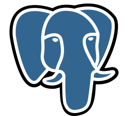 Logo redondo de PostgreSQL en azul, marca del gestor de base de datos cuyas optimizaciones de la versión 17 trato en el articulo