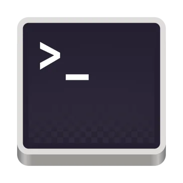 Icono de GNOME Terminal, símbolo del diseño de interfaces de herramientas para desarrolladores que inspira los patrones emergentes de UI para agentes LLM