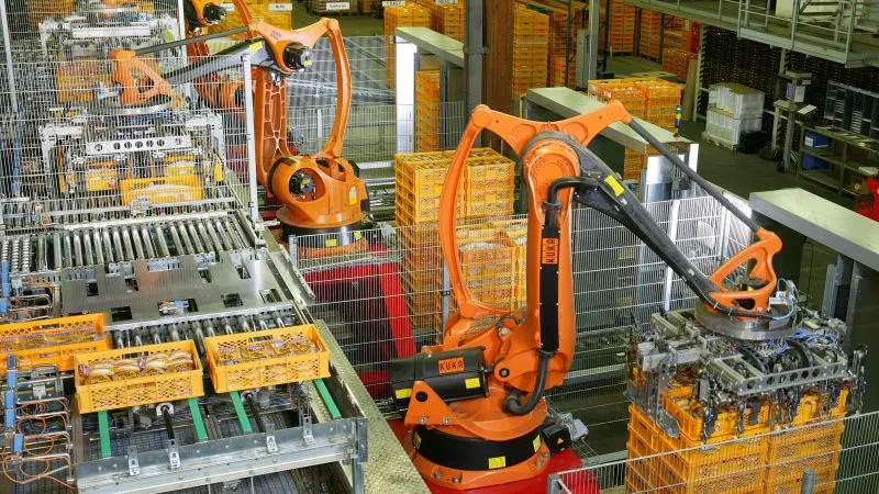 Fábrica oscura: robótica y automatización hoy