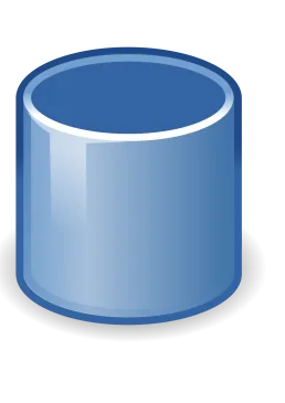Icono de base de datos en Wikimedia Commons, representando la base de datos abierta OSV.dev que OSV-Scanner consulta para identificar vulnerabilidades en dependencias open source con datos estructurados y rangos de versión precisos que eliminan la ambigüedad de los avisos CVE tradicionales