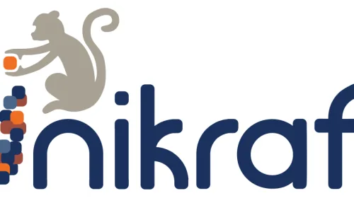 Logotipo oficial del proyecto Unikraft, miembro de la Linux Foundation que permite compilar aplicaciones como unikernels modulares arrancables en milisegundos sobre KVM o Xen