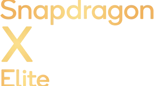 Logotipo oficial de Snapdragon X Elite en Wikimedia Commons, plataforma ARM de Qualcomm lanzada en portátiles Windows en 2024 que integra una NPU Hexagon de 45 TOPS, una de las tres grandes familias de hardware con NPU disponibles hoy para desarrolladores junto a Apple Silicon y AMD Ryzen AI