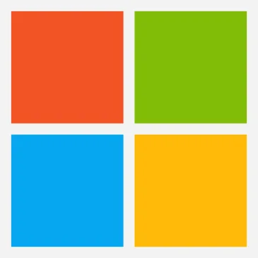 Logotipo oficial de Microsoft, empresa que desarrolla y mantiene la familia de modelos pequeños de lenguaje Phi-3 publicados bajo licencia MIT con integraciones para ONNX Runtime y Windows DirectML