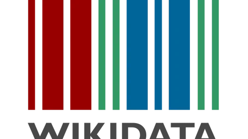 Logotipo oficial de Wikidata, el grafo de conocimiento abierto más grande del mundo con decenas de millones de entidades enlazadas, fuente habitual de contexto estructurado para sistemas de recuperación aumentada con LLM