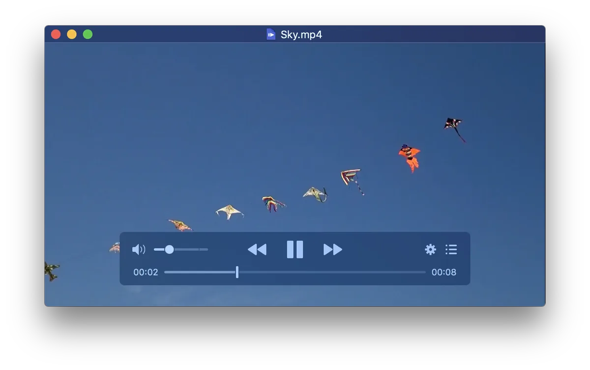 IINA UI screenshot on macOS, Modern macOS media player built on the mpv engine. Plays virtually any local or streaming …