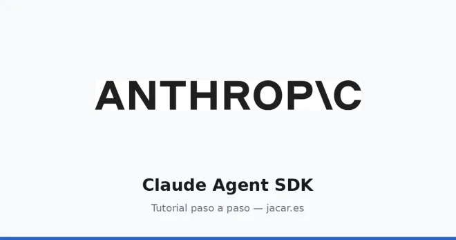 Cómo construir un agente productivo con el SDK de Anthropic, paso a paso