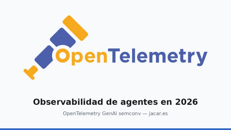 Agent observability with OpenTelemetry GenAI semconv in 2026